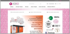 Asiko.lv - интернет магазин корейской и японской косметики